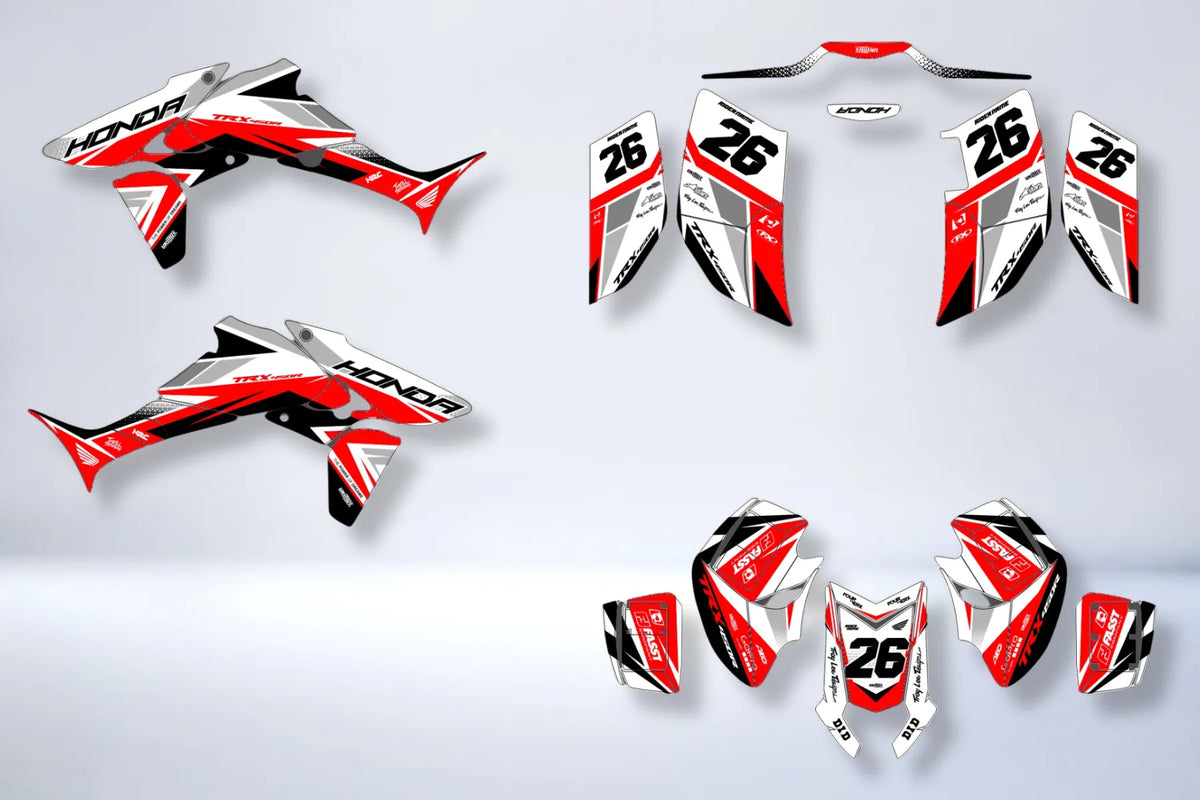 kit gráfico HONDA TRX 450 450R 450ER - VULTRAX