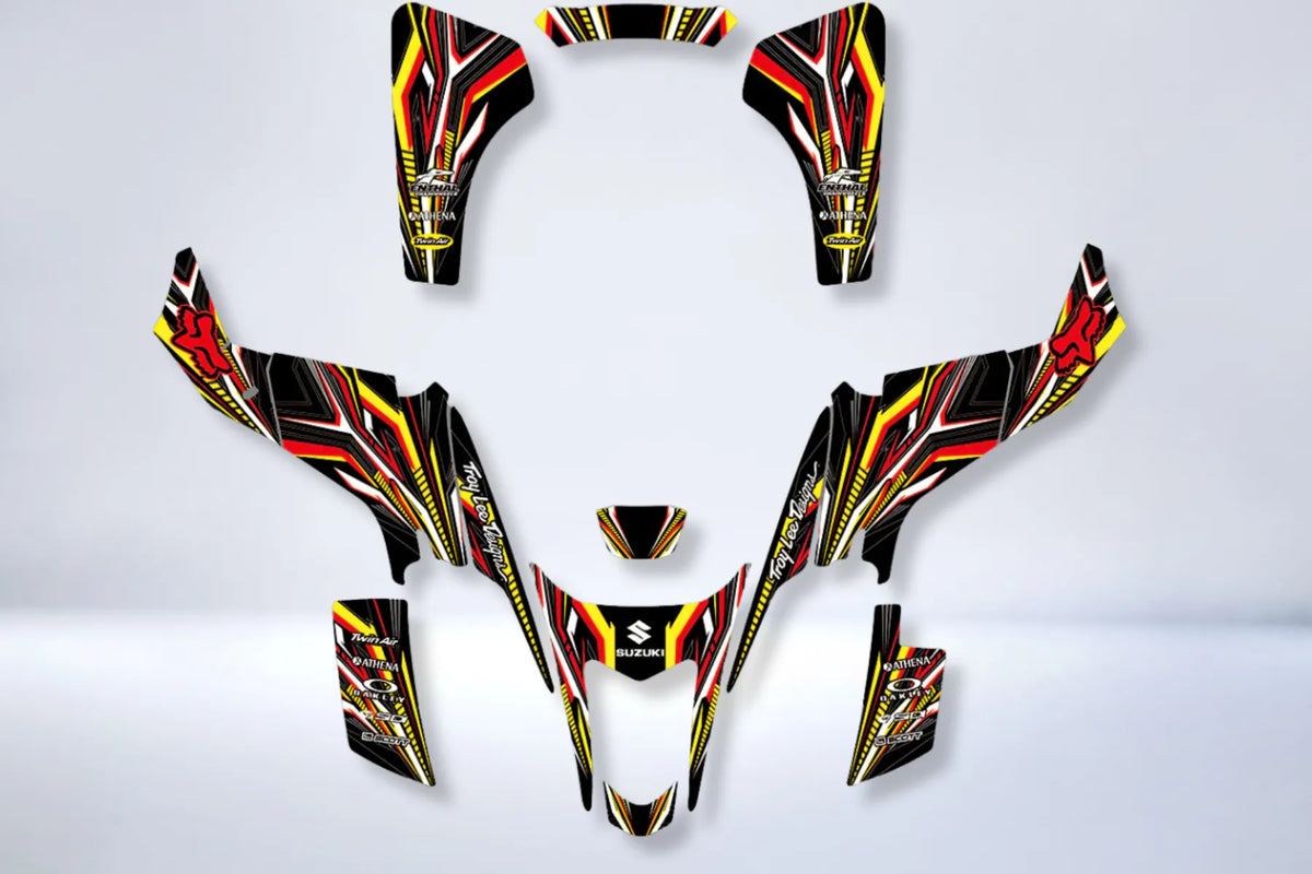 graphics kit SUZUKI LTZ 400 2003-2008 FOX (carburetor model)