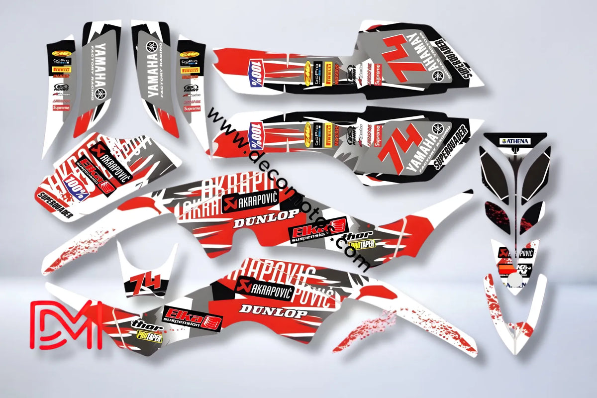 Kit déco Yamaha YFM 350 Raptor - ROXOR