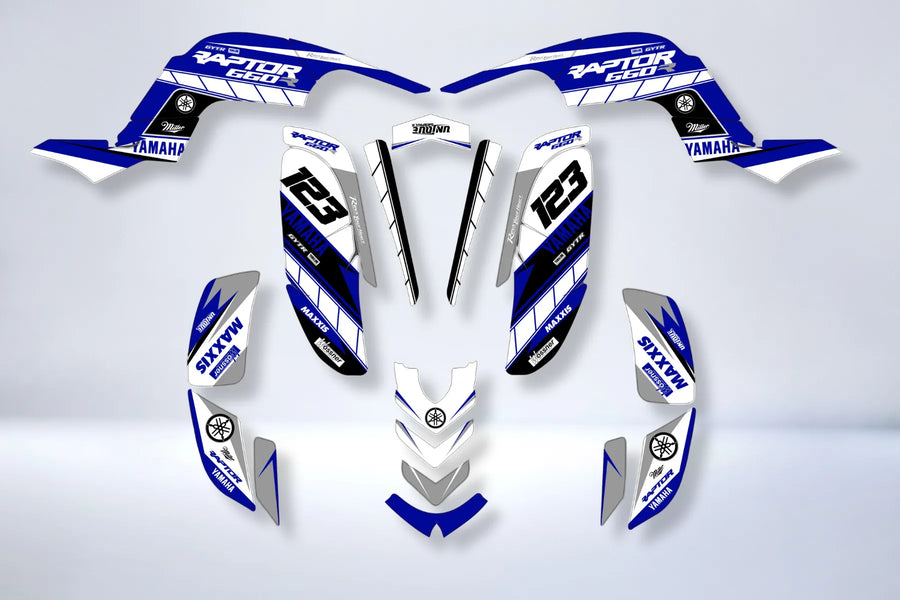 Graphics kit Yamaha YFM 660 RAPTOR - AURYX