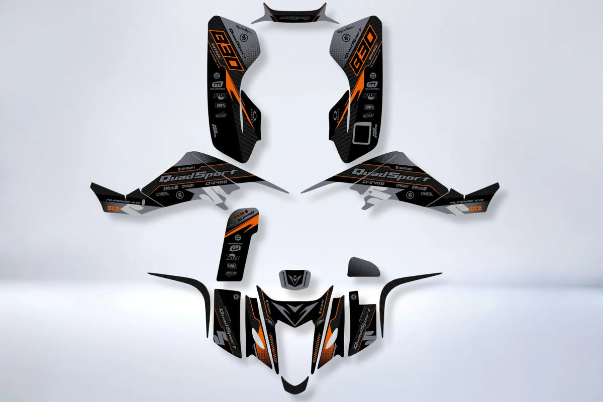 Kit Déco SUZUKI LTZ 400 2003-2008 (modèle carburateur) - ZENTRAX