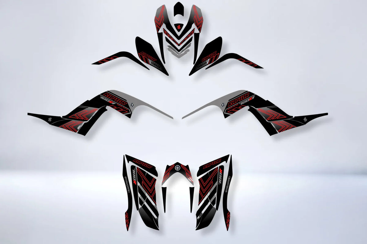Kit déco Yamaha YFM 700 RAPTOR 2006-2012 - KYRONIS