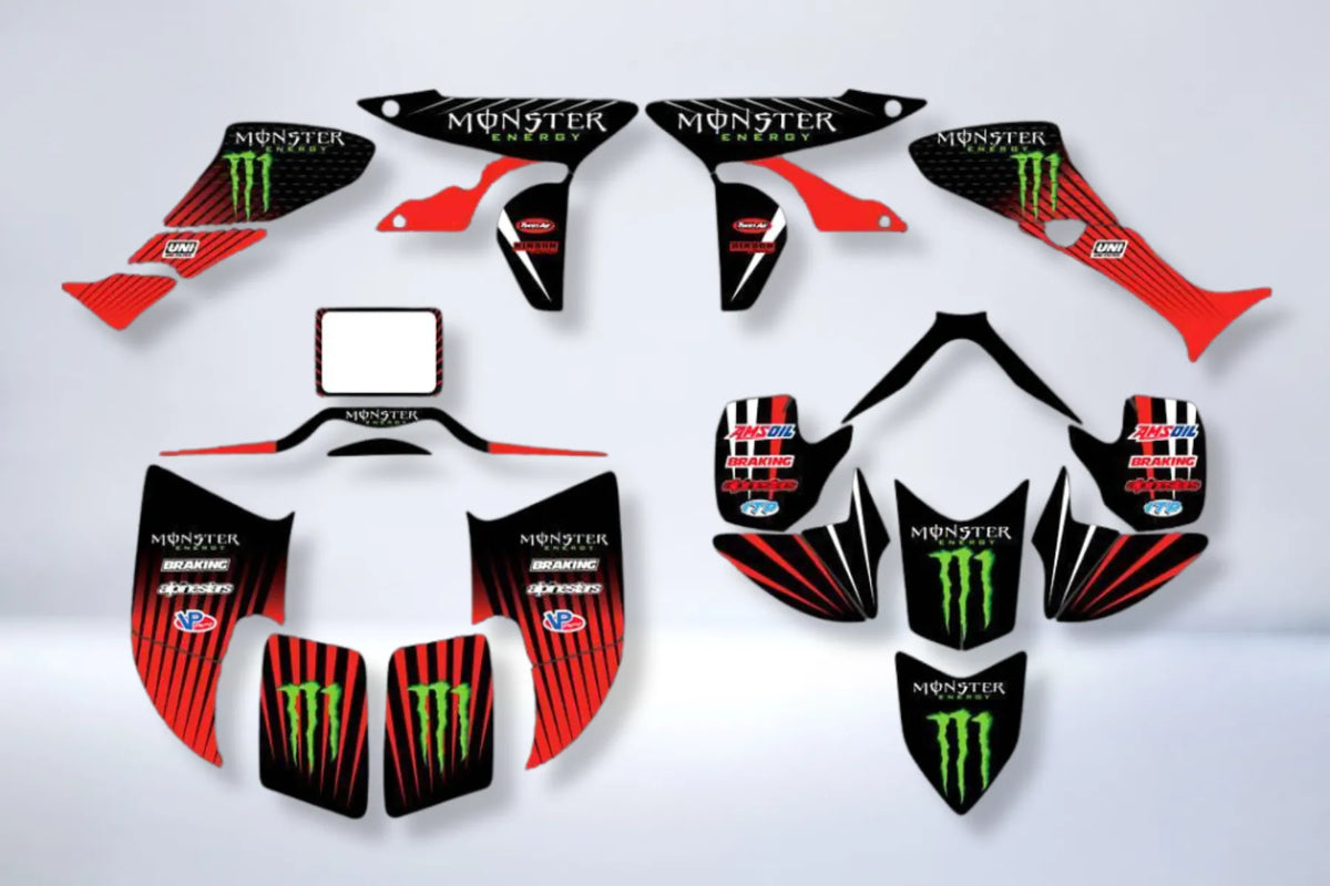 Kit déco HONDA TRX 450 450R 450ER - MONSTER
