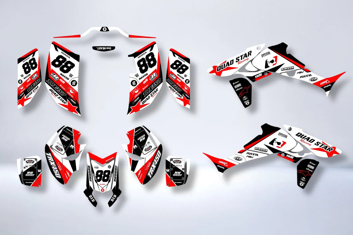 graphics kit HONDA TRX 450 450R 450ER - VULTRIX