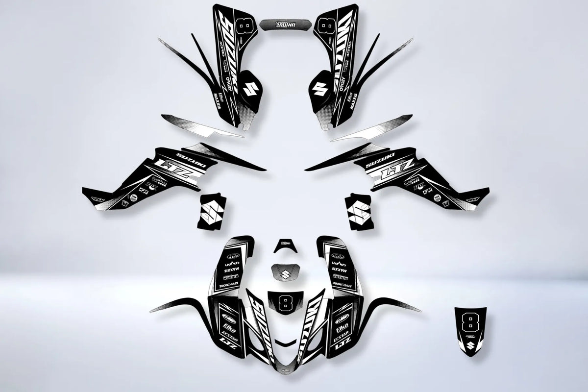 graphics kit SUZUKI LTZ 400 2003-2008 (carburetor model) - VYROX
