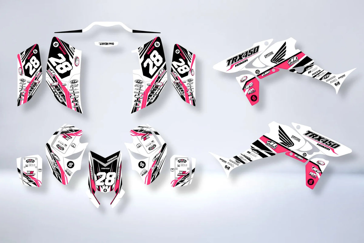graphics kit HONDA TRX 450 450R 450ER - GRYNDER
