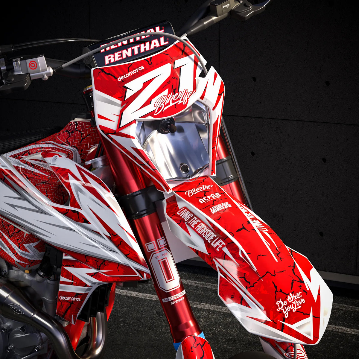 NEW! Blood - Semi-Custom graphics kit