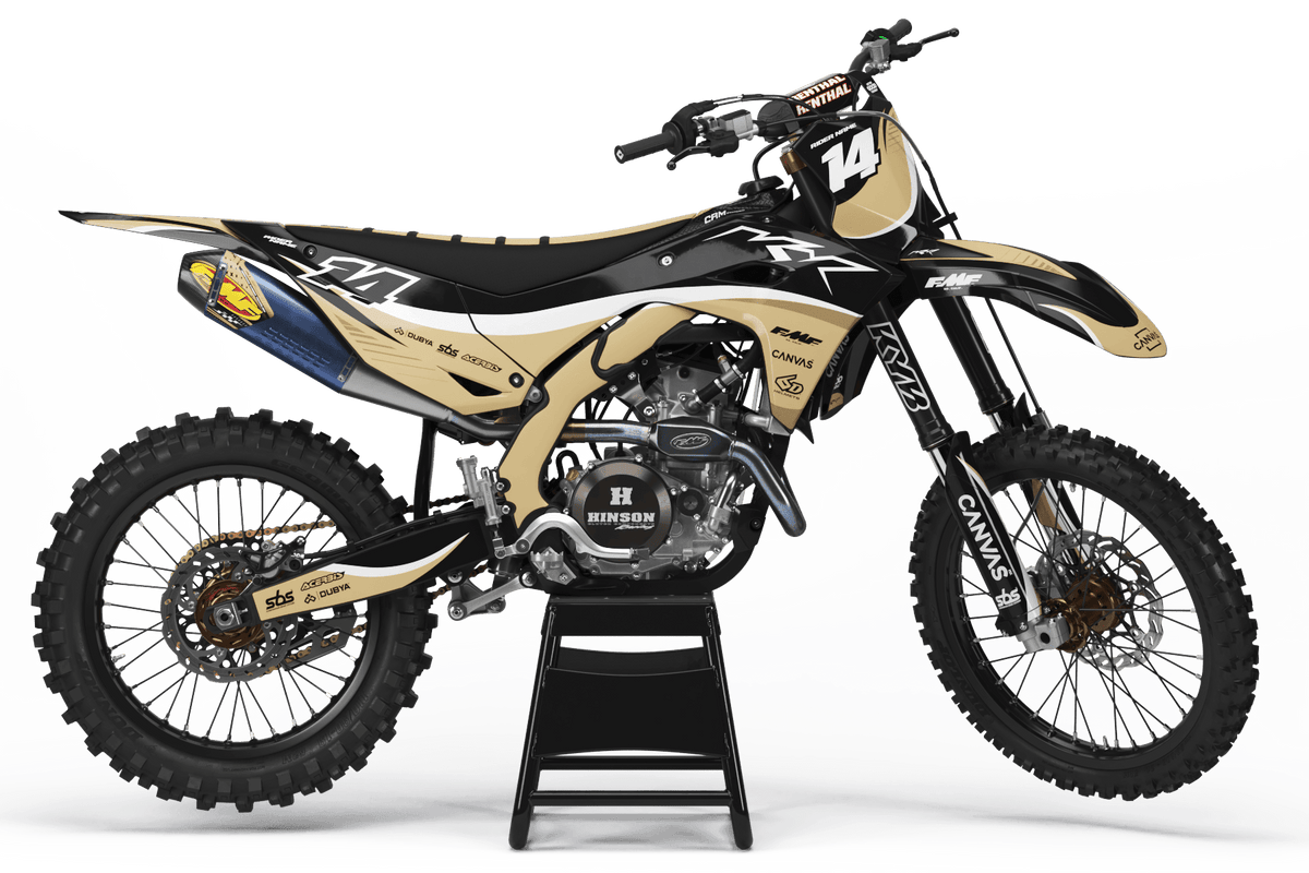 Kit Déco KAWASAKI KXF 250 2025 & KXF 450 2024-2025 - Sandy