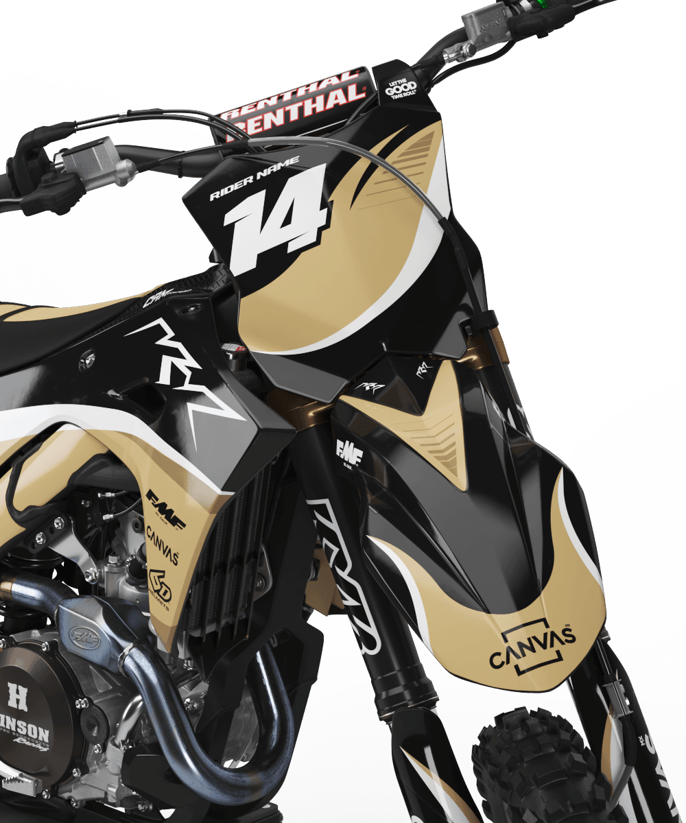 Kit Déco KAWASAKI KXF 250 2025 & KXF 450 2024-2025 - Sandy