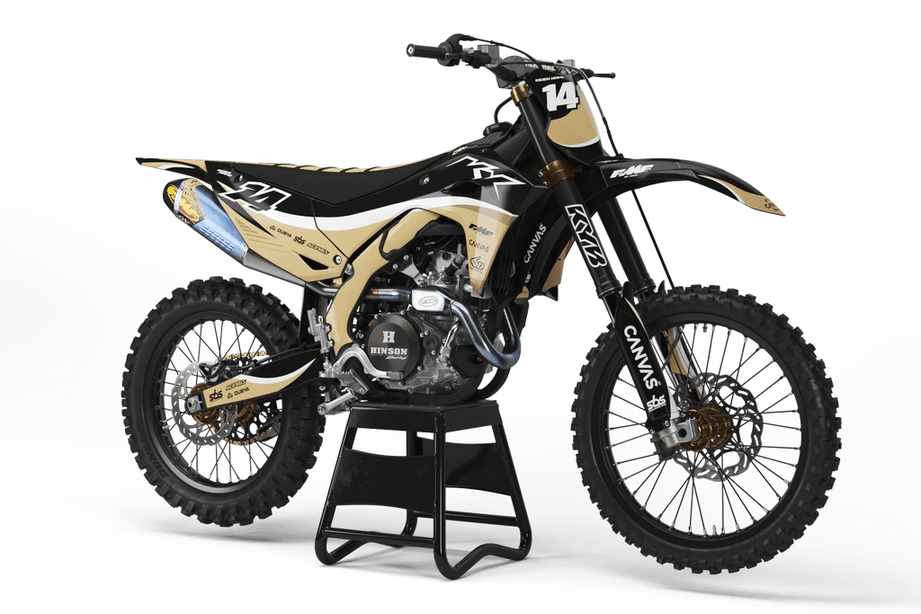 "SANDY" - Kit Déco KAWASAKI KXF 250 2025 & KXF 450 2024-2025 - DecoMotos