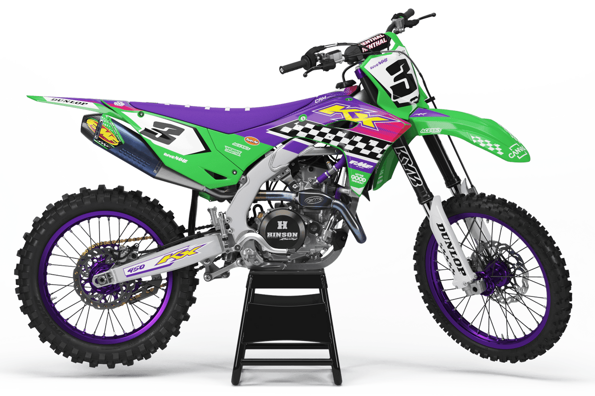 Kit Déco KAWASAKI KXF 250 2025 & KXF 450 2024-2025 - Joker