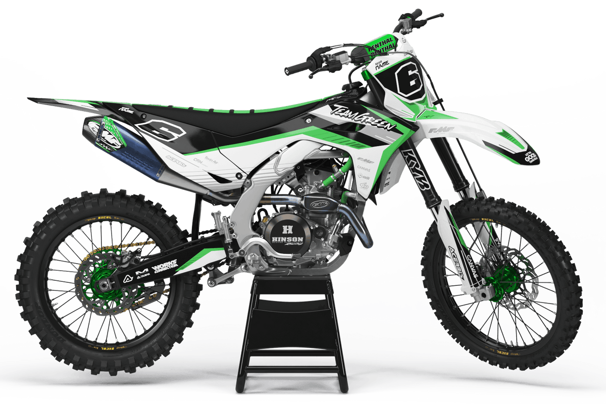 Kit Déco KAWASAKI KXF 250 2025 & KXF 450 2024-2025 - Greenspirit