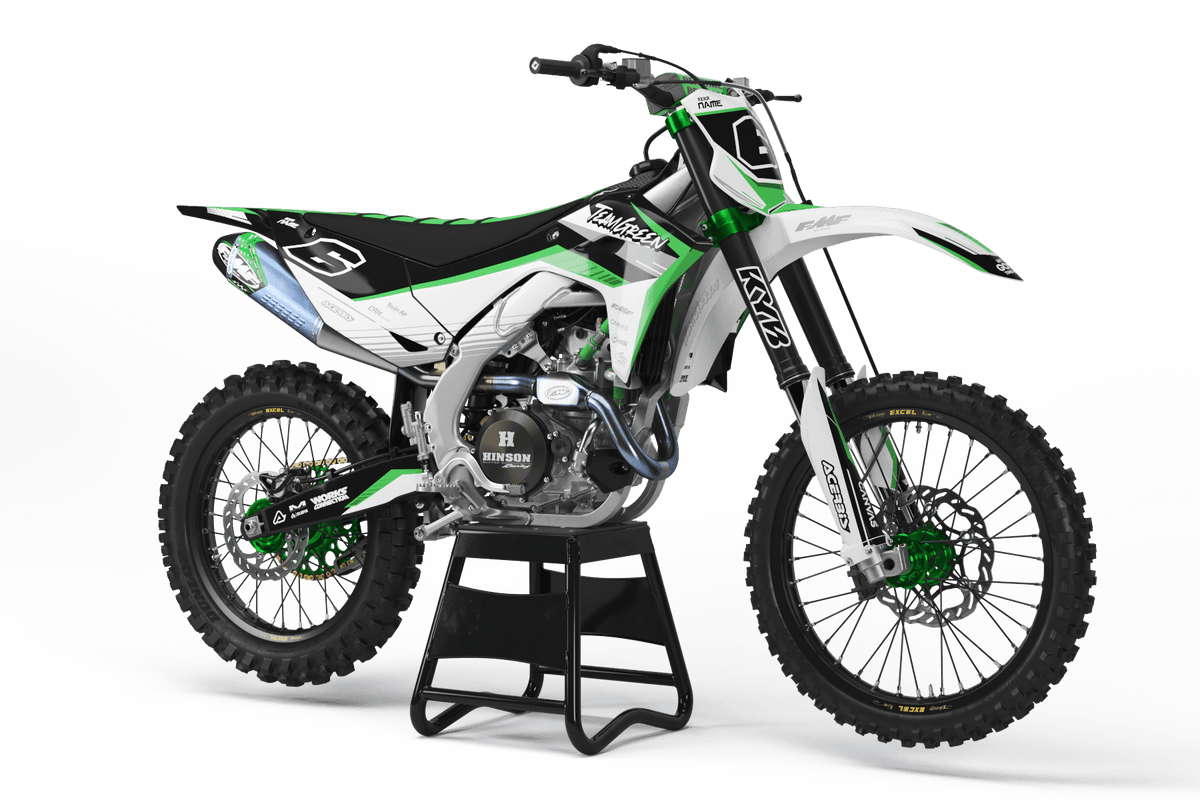 Kit Déco KAWASAKI KXF 250 2025 & KXF 450 2024-2025 - Greenspirit