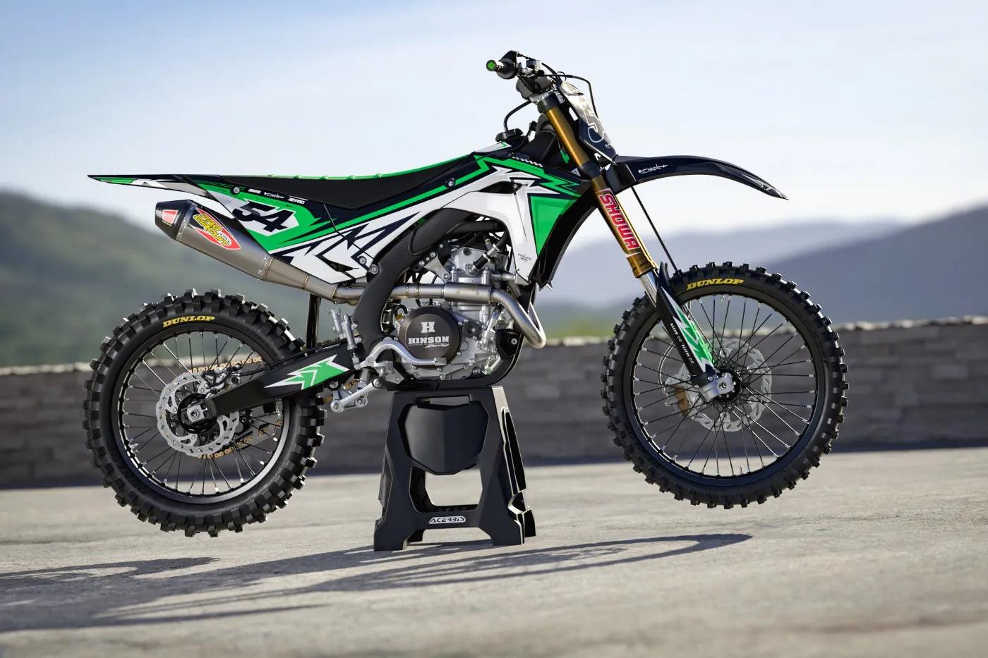 KAWASAKI KX/KXF Semi-Custom Deco Kit - Rhythm