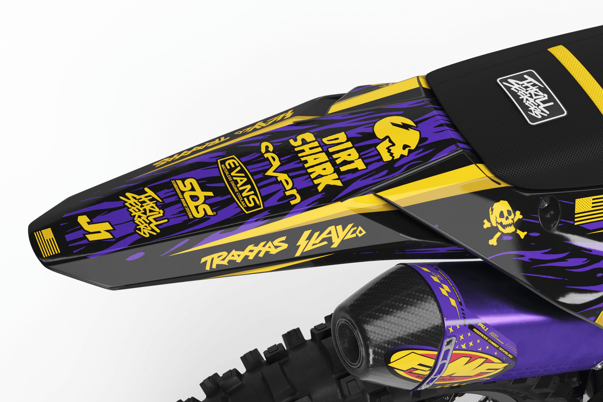 Kit Déco KAWASAKI KXF 250 2025 & KXF 450 2024-2025 - Traxxas