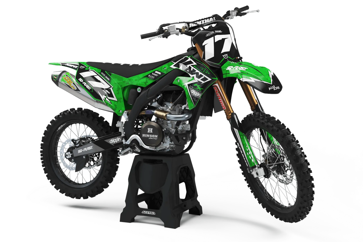 Kit Déco Kawasaki KXF 250 2021-2024 & KXF 450 2019-2023 - Kawi