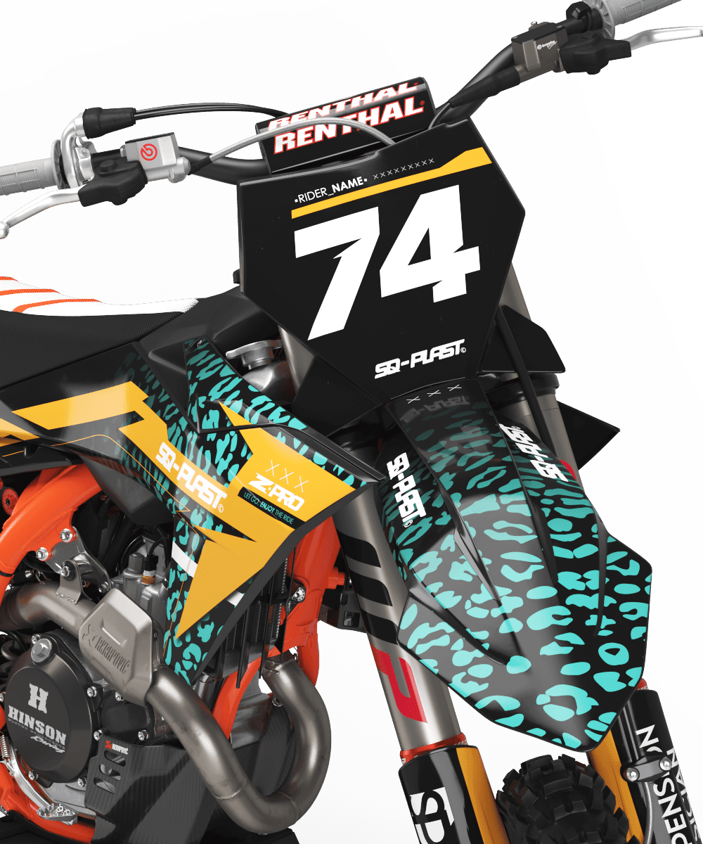 KTM EXC EXC-F SX SX-F 2023-2025 Deco Kit - Leopard