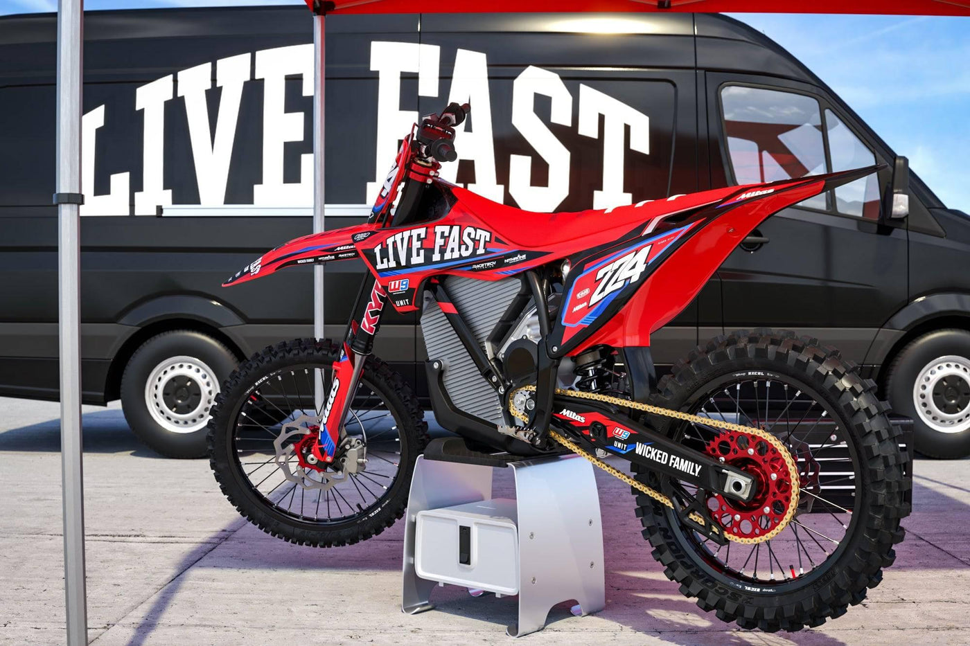 STARK FUTURE VARG graphics kit - Live Fast