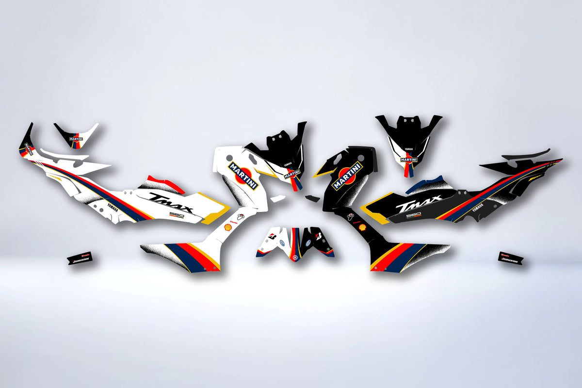 Dekor-Kit Yamaha TMAX 500 530 560 2012-2026 - MARTINI