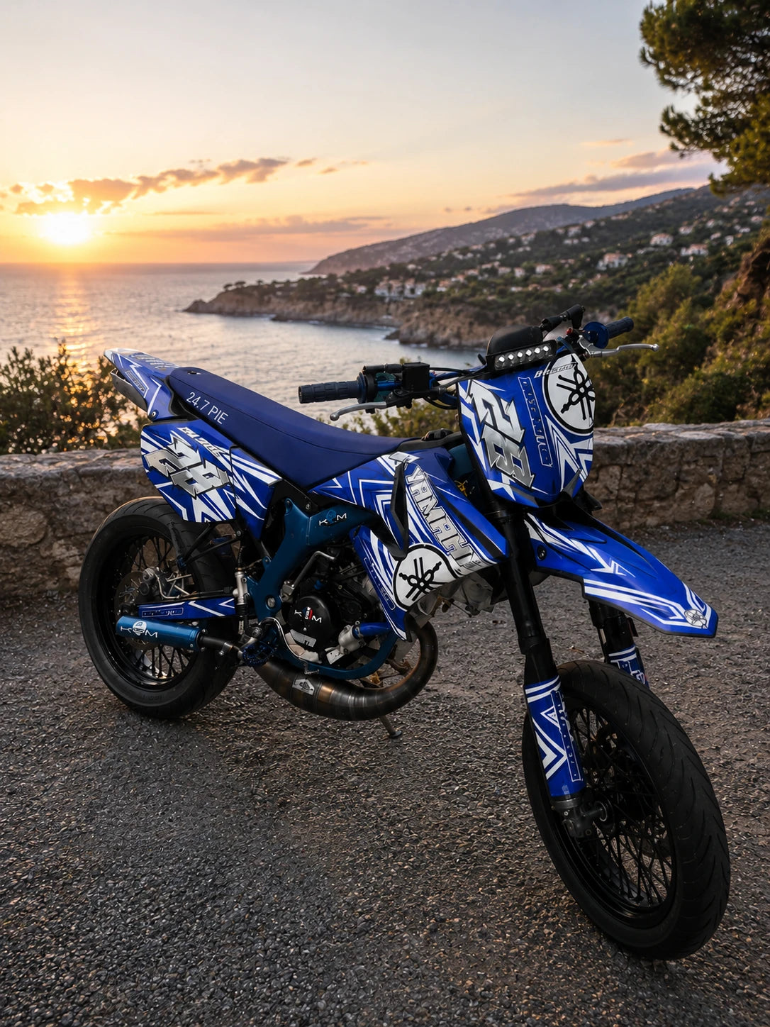 Kit gráfico Yamaha DT 50 2003-2020 - ICEBREAKER