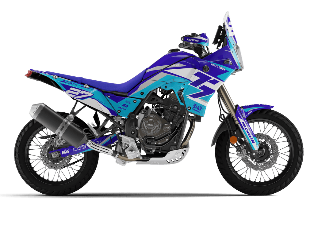 "BLUEHORIZON" - Kit Déco YAMAHA 700 TENERE - DecoMotos