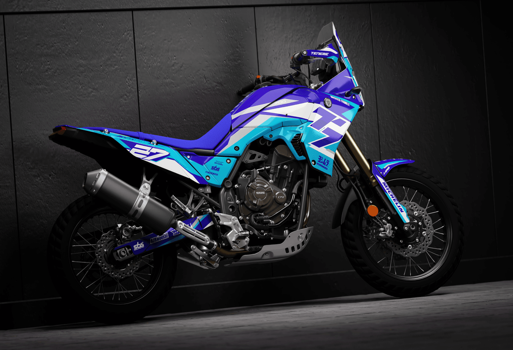 "BLUEHORIZON" - Kit Déco YAMAHA 700 TENERE - DecoMotos