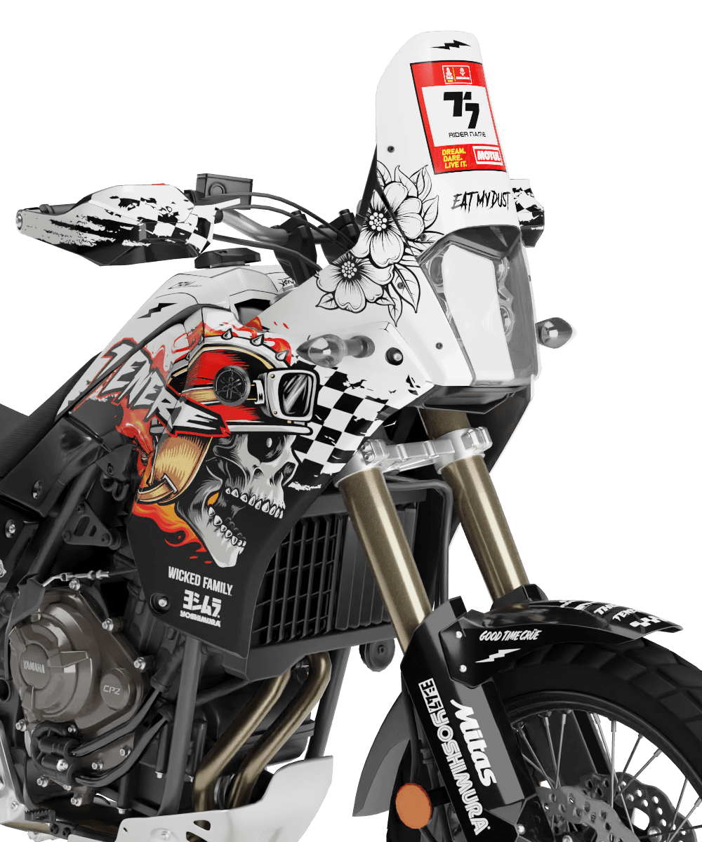 Kit Déco YAMAHA 700 TENERE - FIRESKULL