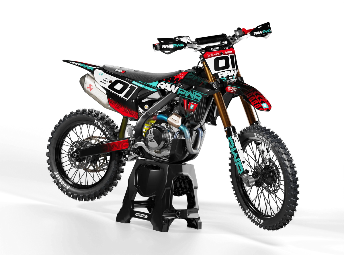 kit gráfico HONDA CRF 250 2022-2024 & CRF 450 2021-2024 - Raw PWR