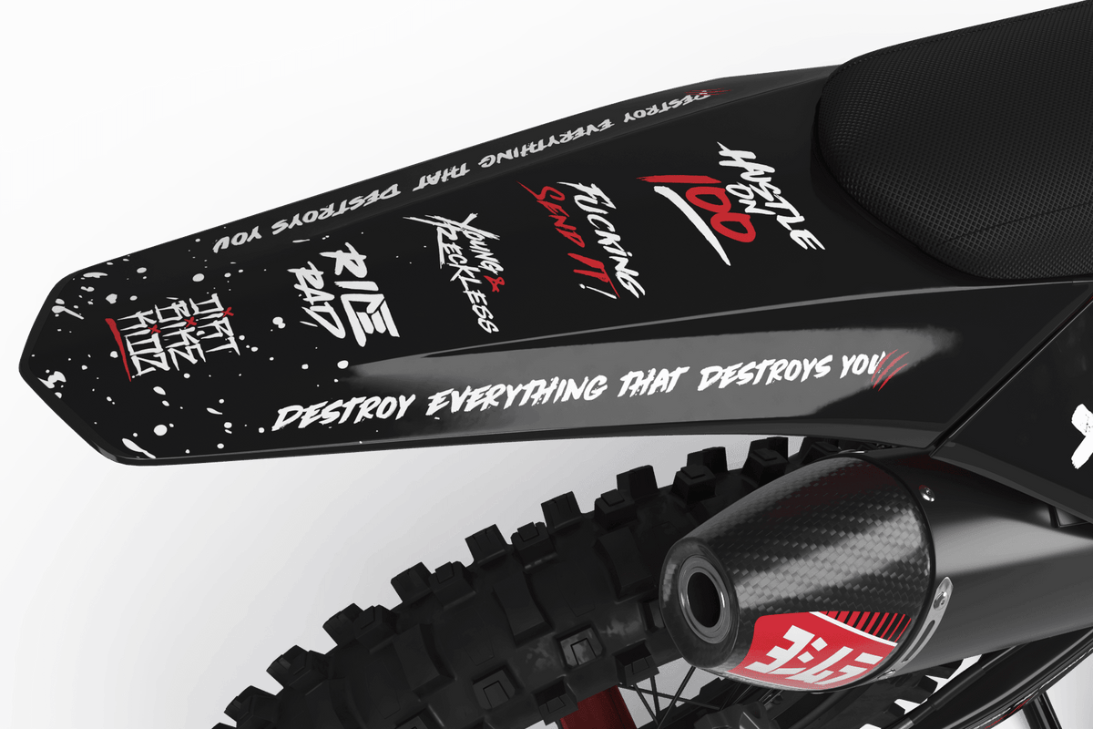Ride & Destroy - Kit de decoración semi-personalizado