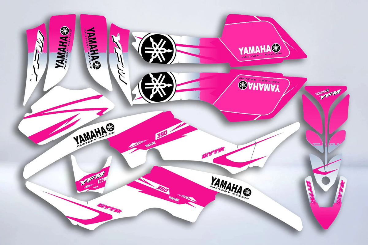 Graphics kit Yamaha YFM 350 Raptor - BLUE ORIGINAL