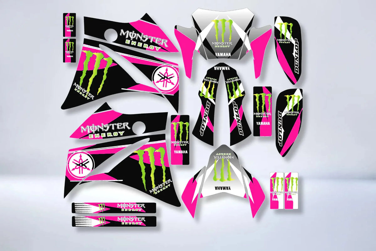Kit déco YAMAHA XT 660 AVANT 2006 - BLUE MONSTER