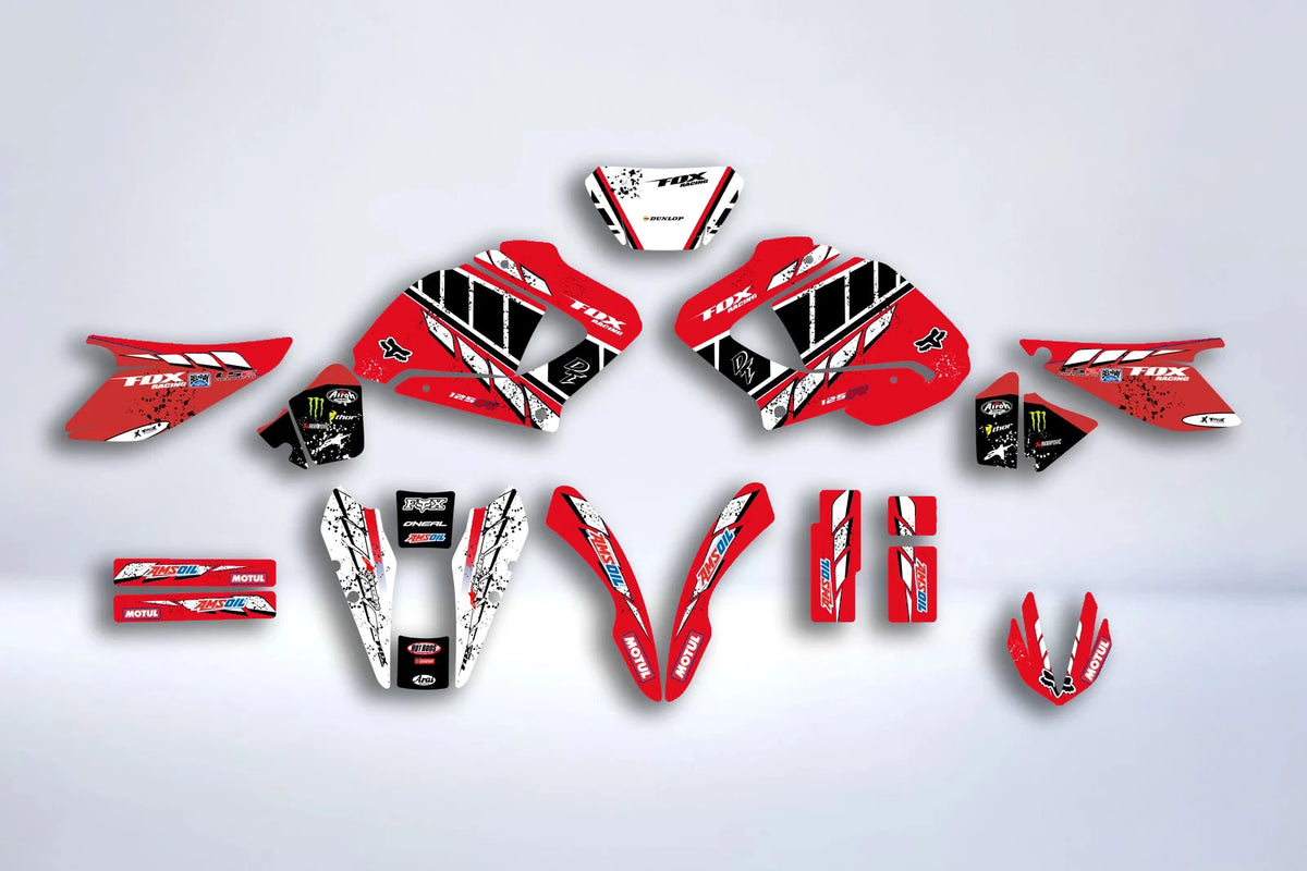 Kit Déco Yamaha DTR DTX 125 2004-2007 - FOX