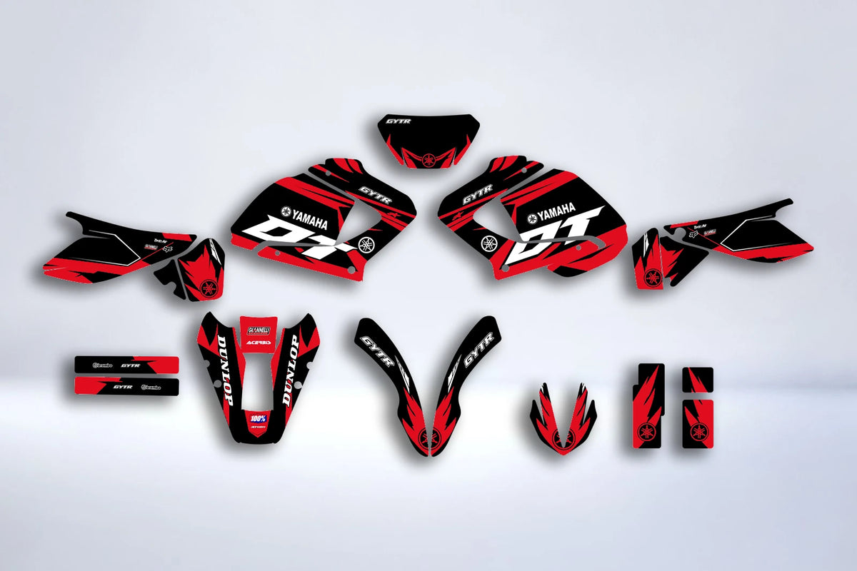 Kit Déco Yamaha DTR DTX 125 2004-2007 - BLEU