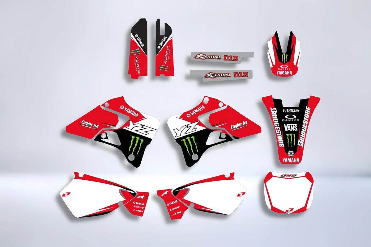 Kit déco YAMAHA YZ 125-250 1996-2001 - MONSTER #2