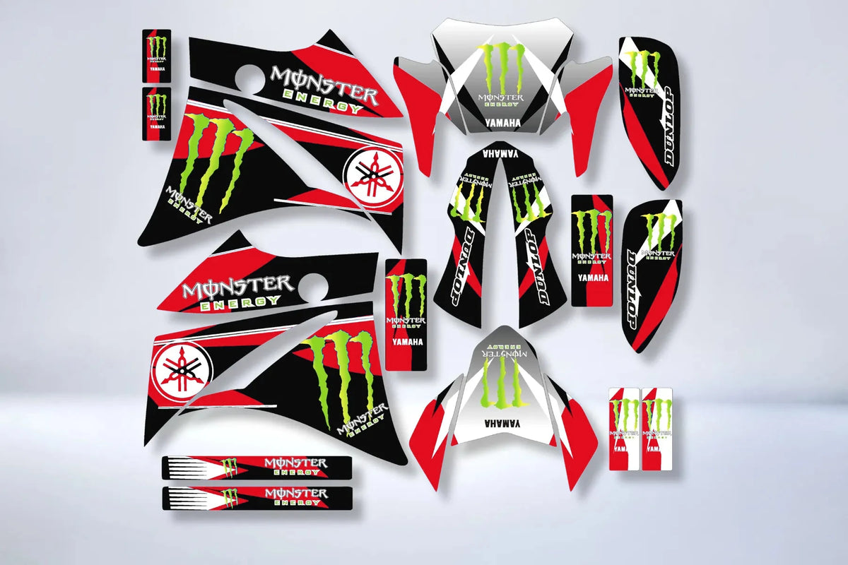 Kit déco YAMAHA XT 660 AVANT 2006 - BLUE MONSTER