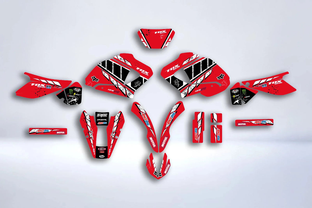 Kit Deco Yamaha DTR DTX 125 2004-2007 FOX ALTERNATIVE