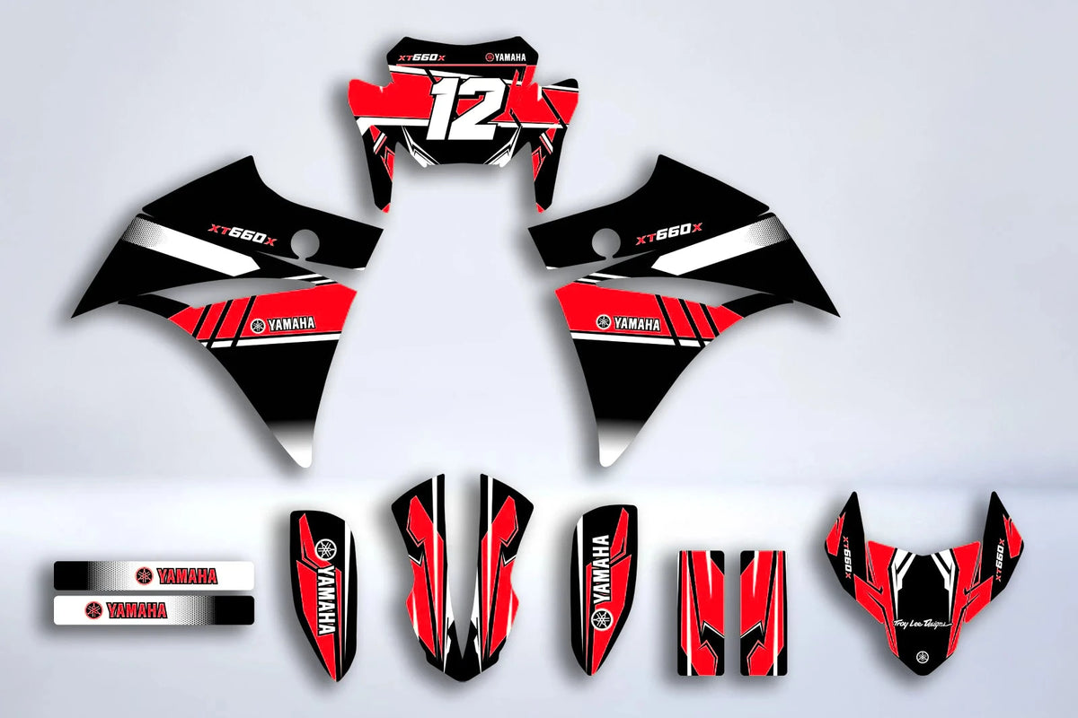 Kit déco YAMAHA XT 660 AVANT 2006 - ANNIVERSARY