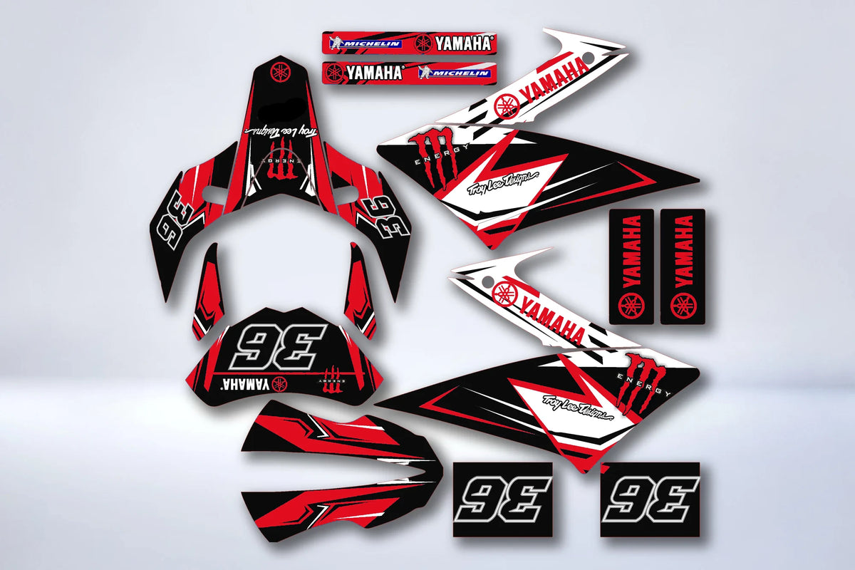 Kit grafiche YAMAHA XT 660 X DOPO 2006 MONSTER BLU