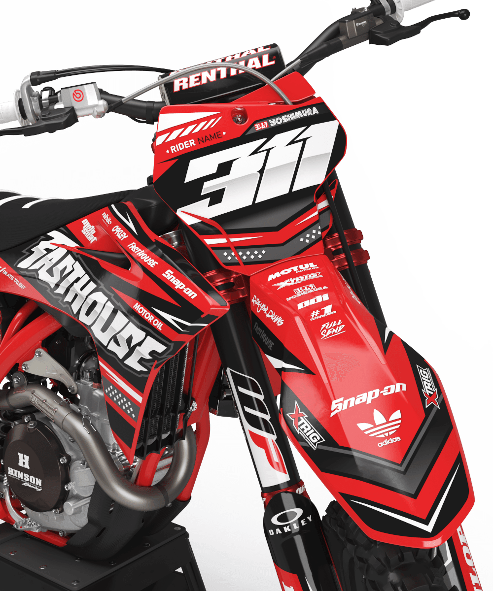 Fasthouse - Semi-Custom Decal Kit