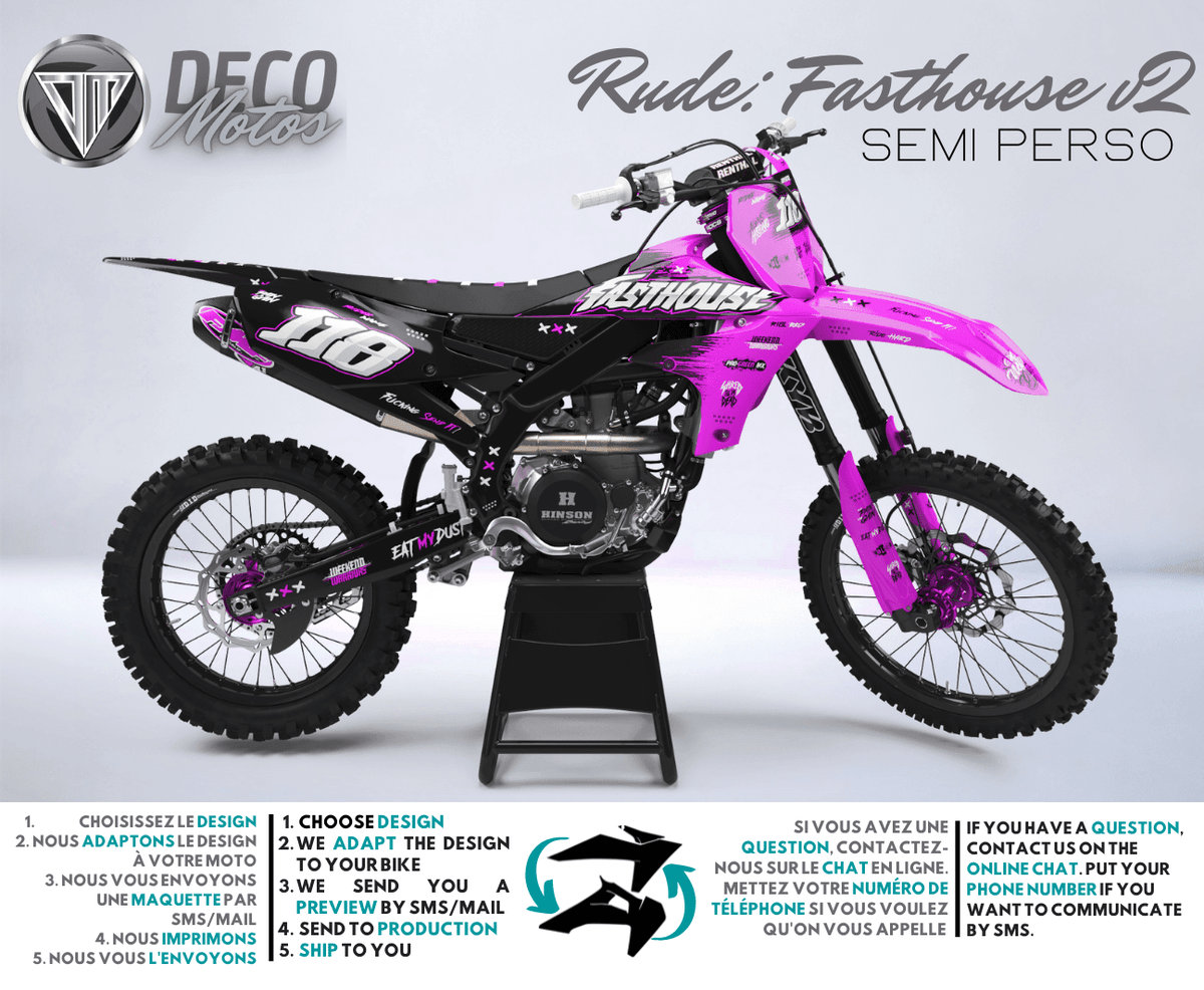 Fasthouse V2 - Kit Déco Semi-Personnalisé
