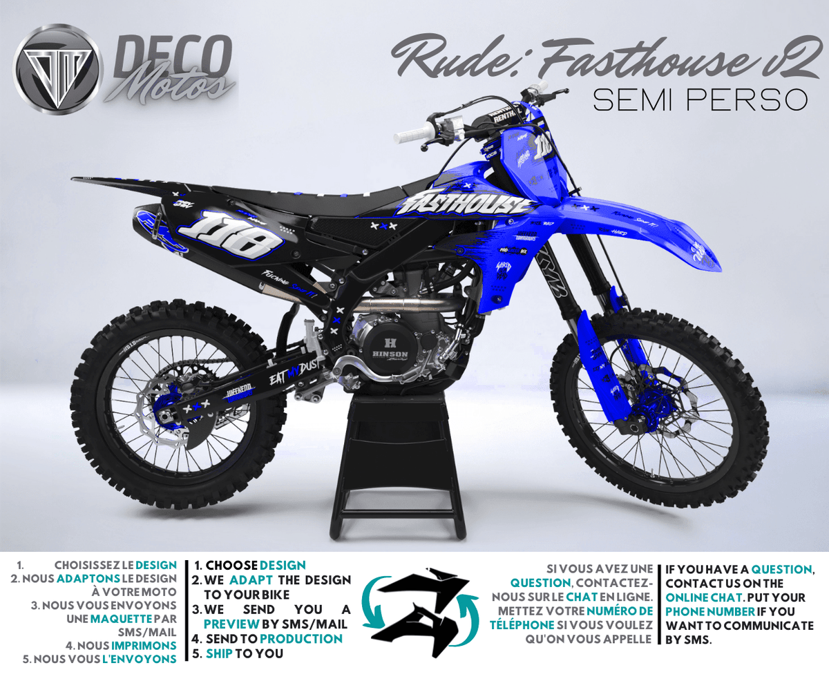Fasthouse V2 - Kit Déco Semi-Personnalisé