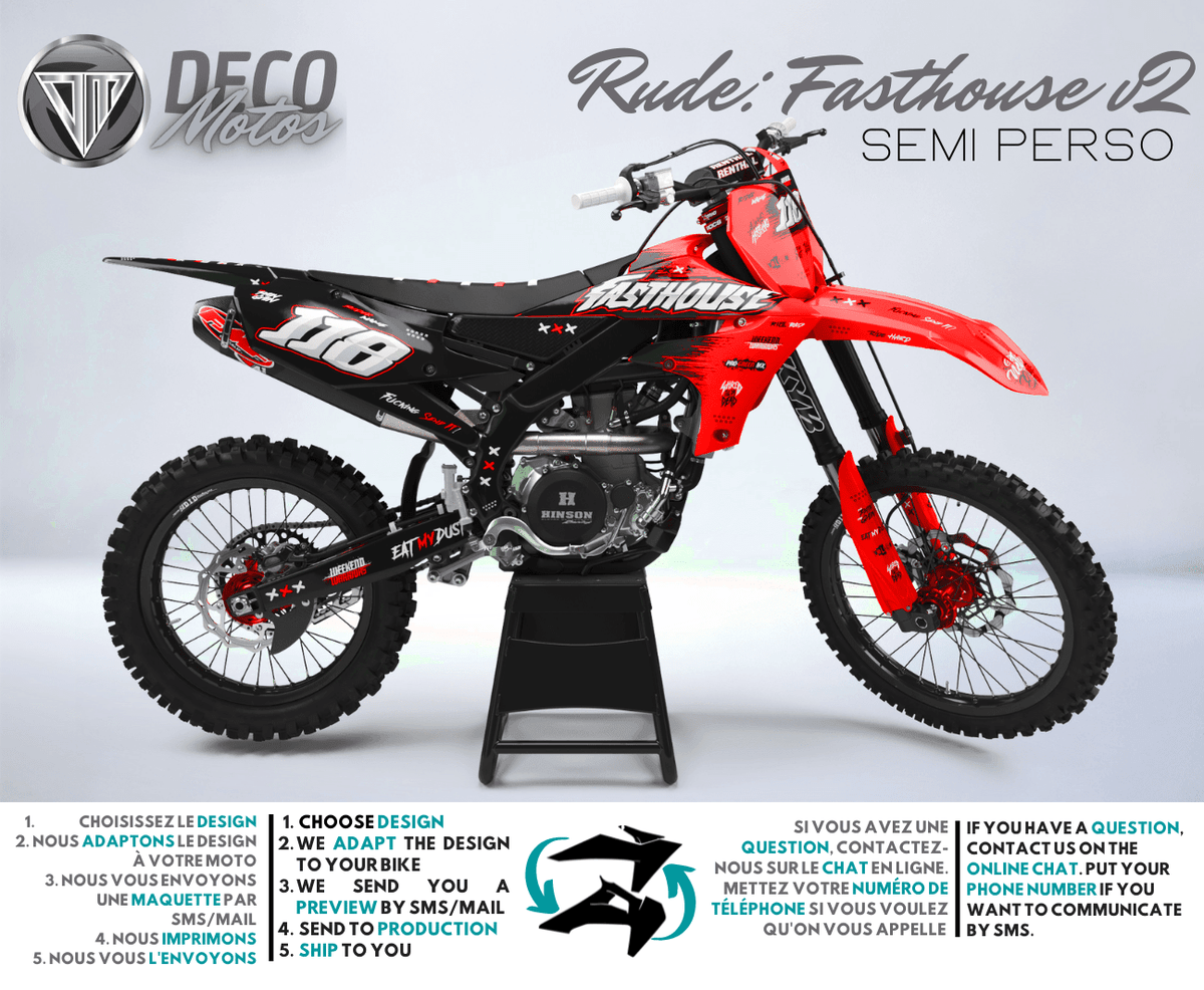 Fasthouse V2 - Kit Déco Semi-Personnalisé