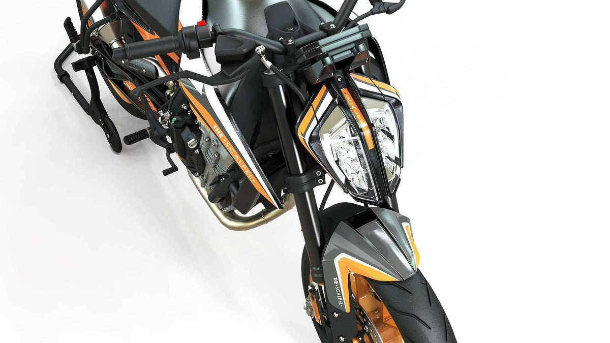 Sun - Kit Déco KTM DUKE Semi-Personnalisé