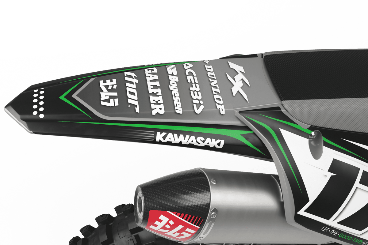 Kit Déco Kawasaki KXF 250 2021-2024 & KXF 450 2019-2023 - Vortex