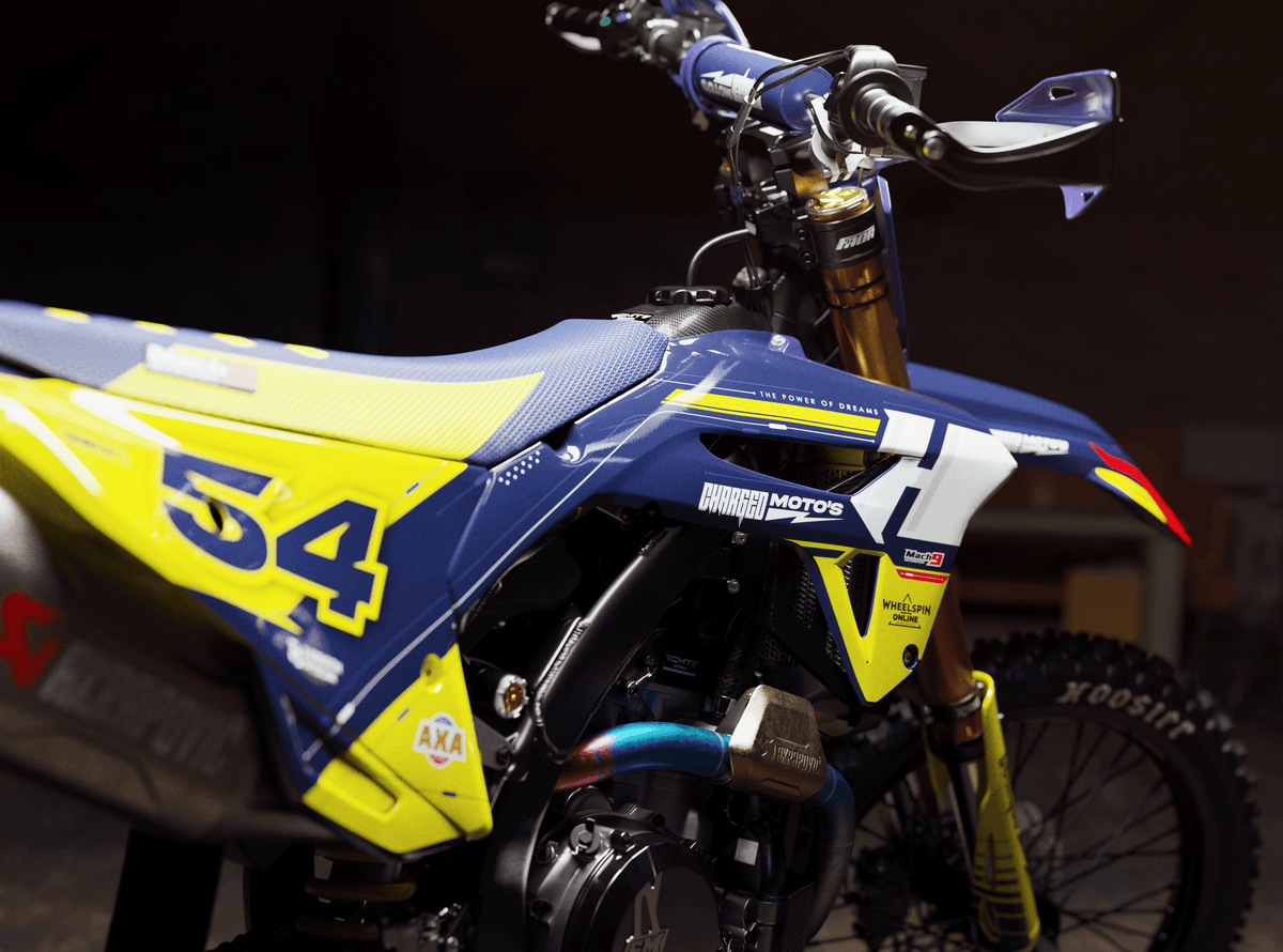 Kit decorativo Honda CRF 250 2022-2024 & CRF 450 2021-2024 - Cielo