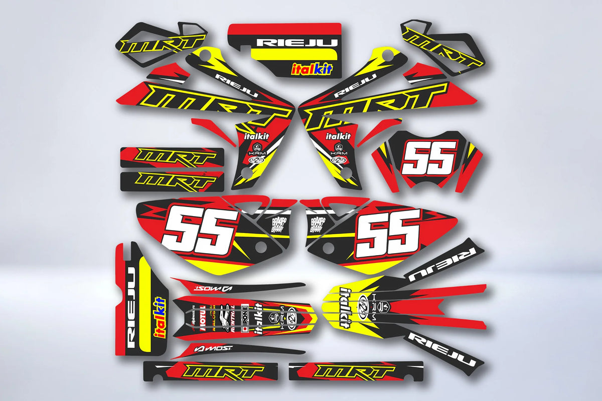 Graphics kit RIEJU MRT 2009-2021 - SQUADRA