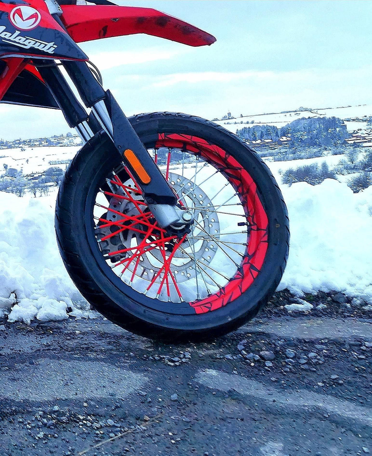 Half-Rim Triangle Stickers (for 2 rims)