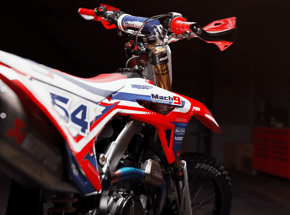 Kit Decoração HONDA CRF 250 2022-2024 & CRF 450 2021-2024 - Descarregado