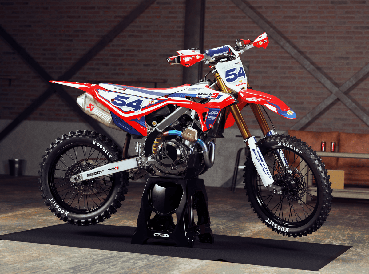 Kit Decoração HONDA CRF 250 2022-2024 & CRF 450 2021-2024 - Descarregado