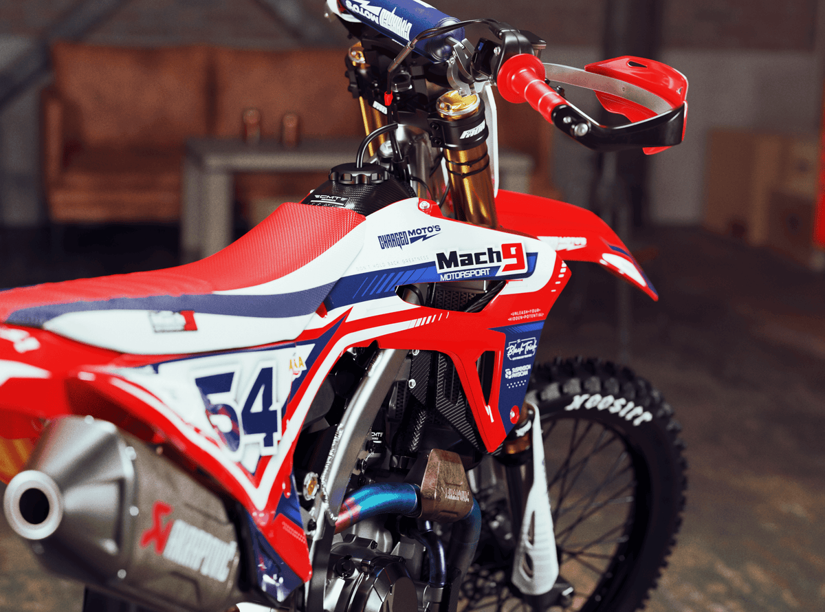 Kit Decoração HONDA CRF 250 2022-2024 & CRF 450 2021-2024 - Descarregado